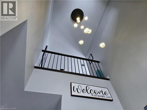 Juliet Balcony - 18 foot ceiling height - 46 Stonebridge Place, Simcoe, ON - Indoor Photo Showing Other Room