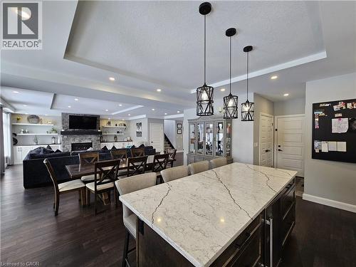 Spacious Eat-in Kitchen with separate Dining Area - 46 Stonebridge Place, Simcoe, ON - Indoor
