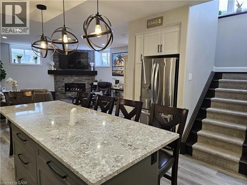 Basement In-Law Suite with 2 Beds & 2 Baths - 46 Stonebridge Place, Simcoe, ON - Indoor Photo Showing Dining Room