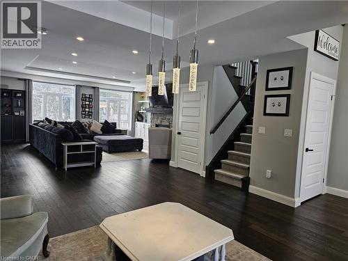 View from Sitting Room/Dining Area - 46 Stonebridge Place, Simcoe, ON - Indoor Photo Showing Living Room