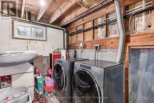 Laundry Room + Crawl Space - 131 Albert Street, Collingwood, ON - Indoor Photo Showing Laundry Room