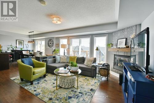 30 Joseph Trail, Collingwood, ON - Indoor Photo Showing Living Room With Fireplace