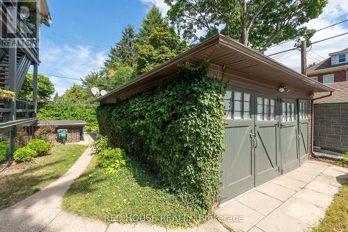 Separate Detached Garage - 55 Balsam Avenue S, Hamilton, ON - Outdoor With Exterior