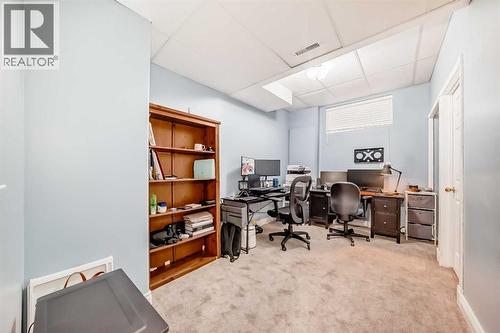 Basement Bedroom - 188 Hidden Ranch Crescent Nw, Calgary, AB - Indoor Photo Showing Office