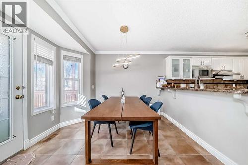 188 Hidden Ranch Crescent Nw, Calgary, AB - Indoor Photo Showing Dining Room