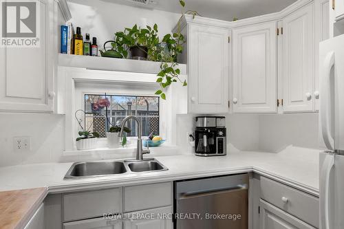 89 1/2 Albert Street, St. Catharines (Downtown), ON - Indoor Photo Showing Kitchen With Double Sink