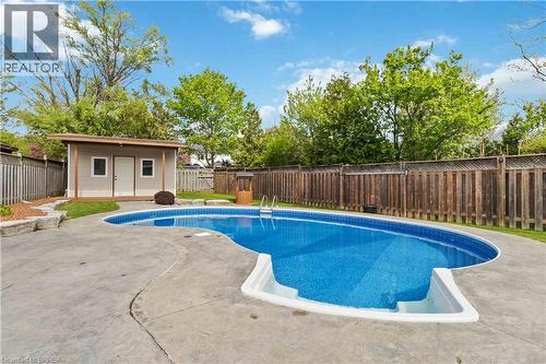 275 Granite Hill Road, Cambridge, ON - Outdoor With In Ground Pool With Backyard