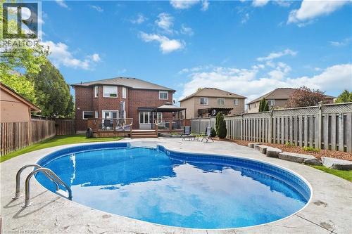 275 Granite Hill Road, Cambridge, ON - Outdoor With In Ground Pool With Deck Patio Veranda With Backyard