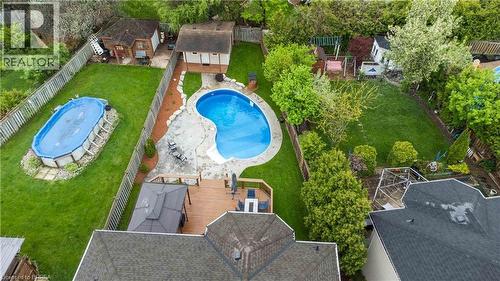 275 Granite Hill Road, Cambridge, ON - Outdoor With Above Ground Pool