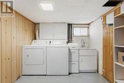 Basement laundry room - 