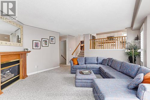 57 Barker Boulevard, Collingwood, ON - Indoor Photo Showing Living Room With Fireplace