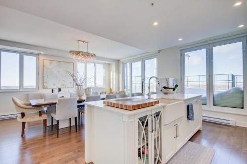 Kitchen - 2502-2200 Rue Sauvé O., Montréal (Ahuntsic-Cartierville), QC - Indoor