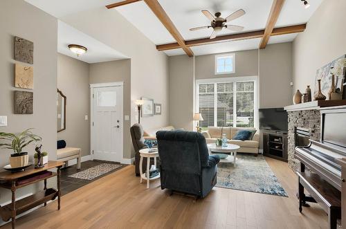 123-2920 Valleyview Drive, Kamloops, BC - Indoor With Fireplace