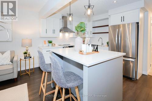 Open Concept with stainless steel Appliances - 9 - 2040 Shore Road, London South (South A), ON - Indoor Photo Showing Kitchen With Stainless Steel Kitchen With Upgraded Kitchen