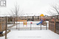 Back yard over looking playground and park - 