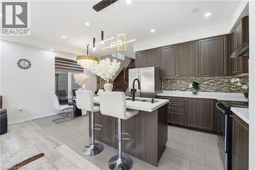29 Arnold Marshall Boulevard, Caledonia, ON - Indoor Photo Showing Kitchen With Upgraded Kitchen