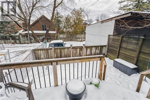 296 Charlton Avenue W, Hamilton, ON - Outdoor With Deck Patio Veranda