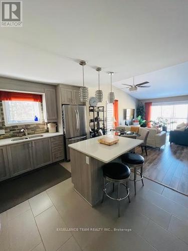 201 - 222 First Street E, Cornwall, ON - Indoor Photo Showing Kitchen With Double Sink