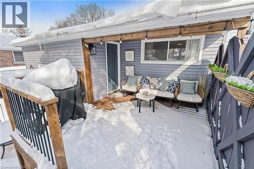 196 Durham Avenue, Cambridge, ON - Outdoor With Deck Patio Veranda With Exterior
