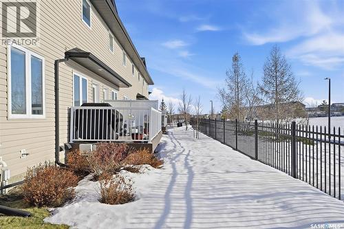 7 365 Dawson Crescent, Saskatoon, SK - Outdoor With Deck Patio Veranda