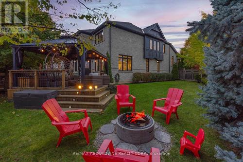 3262 Skipton Lane, Oakville, ON - Outdoor With Deck Patio Veranda