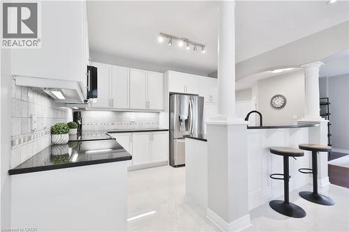 3262 Skipton Lane, Oakville, ON - Indoor Photo Showing Kitchen With Stainless Steel Kitchen With Double Sink