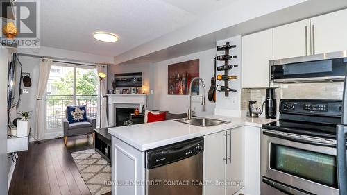 719 - 10 Laidlaw Street, Toronto, ON - Indoor Photo Showing Kitchen With Stainless Steel Kitchen