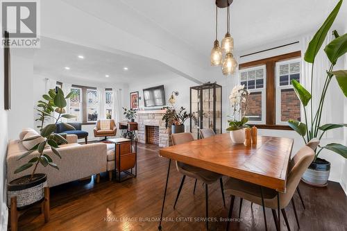 177 Houghton Avenue S, Hamilton, ON - Indoor With Fireplace