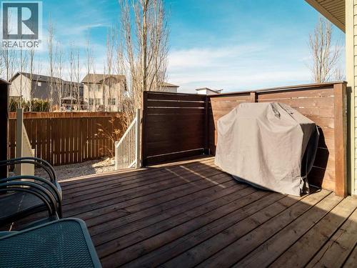 166 Crocus Terrace W, Lethbridge, AB - Outdoor With Deck Patio Veranda With Exterior
