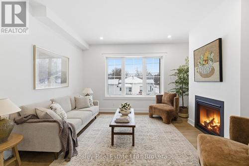 130 Fifth Street, Collingwood, ON - Indoor Photo Showing Living Room With Fireplace