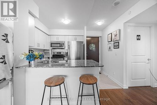 1208 - 215 Sherway Gardens Road, Toronto, ON - Indoor Photo Showing Kitchen With Stainless Steel Kitchen With Upgraded Kitchen