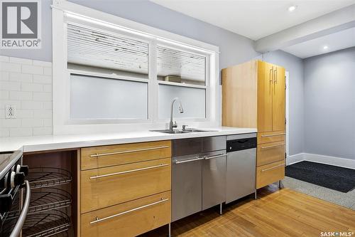 2255 Montreal Street, Regina, SK - Indoor Photo Showing Kitchen With Double Sink