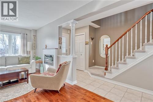 4 Richview Drive, Hamilton, ON - Indoor With Fireplace