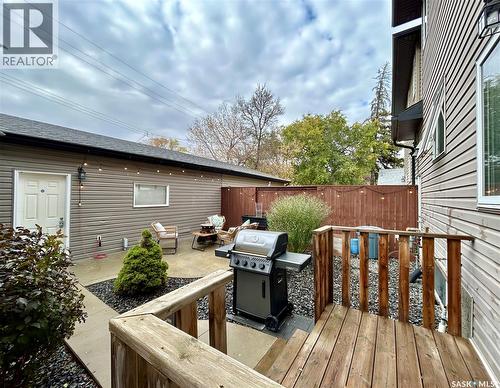 1229 2Nd Avenue N, Saskatoon, SK - Outdoor With Deck Patio Veranda
