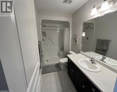 3rd floor 3-piece ensuite (old photo) - 352 Louisa Street, Kitchener, ON - Indoor Photo Showing Bathroom
