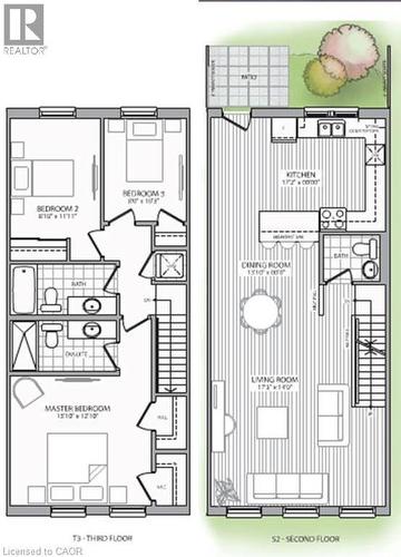 floor plan from builder files - 352 Louisa Street, Kitchener, ON - Other