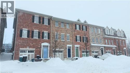 3-storey attached garage - 352 Louisa Street, Kitchener, ON - Outdoor With Facade