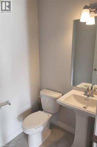 2nd floor/main level 2-piece bathroom - 352 Louisa Street, Kitchener, ON - Indoor Photo Showing Bathroom