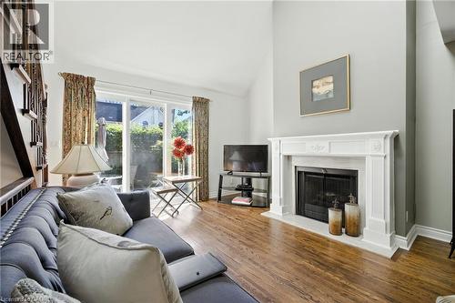 479 Blathwayte Lane, Burlington, ON - Indoor Photo Showing Living Room With Fireplace