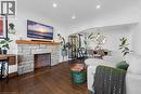 177 Houghton Avenue S, Hamilton, ON  - Indoor Photo Showing Living Room With Fireplace 