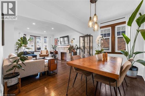 177 Houghton Avenue S, Hamilton, ON - Indoor With Fireplace