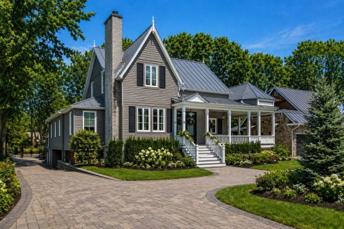 Façade - 41 Rue Lakeshore, Beaconsfield, QC - Outdoor With Deck Patio Veranda With Facade