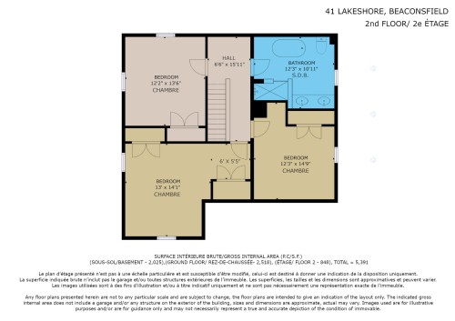 Plan (croquis) - 41 Rue Lakeshore, Beaconsfield, QC - Other