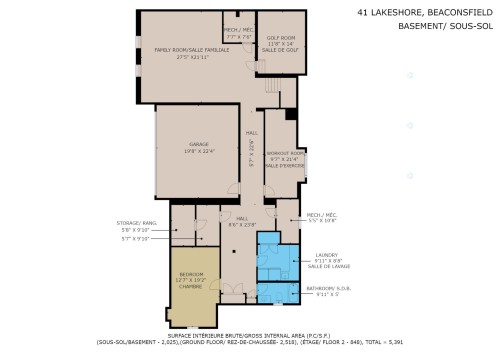 Plan (croquis) - 41 Rue Lakeshore, Beaconsfield, QC - Other