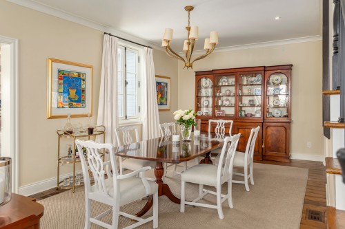 Salle à manger - 41 Rue Lakeshore, Beaconsfield, QC - Indoor Photo Showing Dining Room