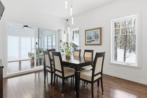 Salle à manger - 1377 Ch. Gémont, Saint-Adolphe-D'Howard, QC - Indoor Photo Showing Dining Room