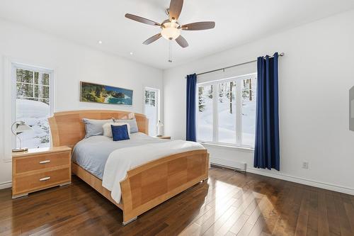 Chambre à coucher principale - 1377 Ch. Gémont, Saint-Adolphe-D'Howard, QC - Indoor Photo Showing Bedroom