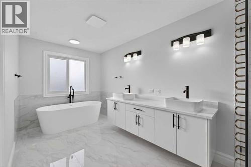 98 Waterford Crescent, Chestermere, AB - Indoor Photo Showing Bathroom