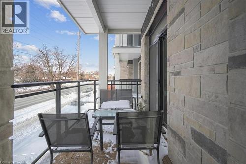 320 Plains Road E Unit# 211, Burlington, ON - Outdoor With Balcony With Exterior