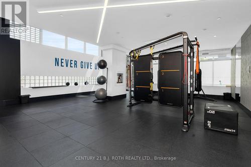 1507 - 85 Duke Street W, Kitchener, ON - Indoor Photo Showing Gym Room